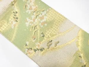 桃山松風紋織出し袋帯